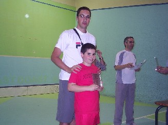 Ignacio Calvo fue segundo en la Copa Ibérica de squash celebrada en Oporto (Portugal)