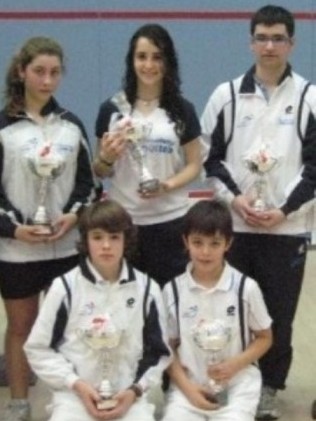 Medalla de bronce para Ignacio Calvo en el campeonato gallego sub 15 de squash